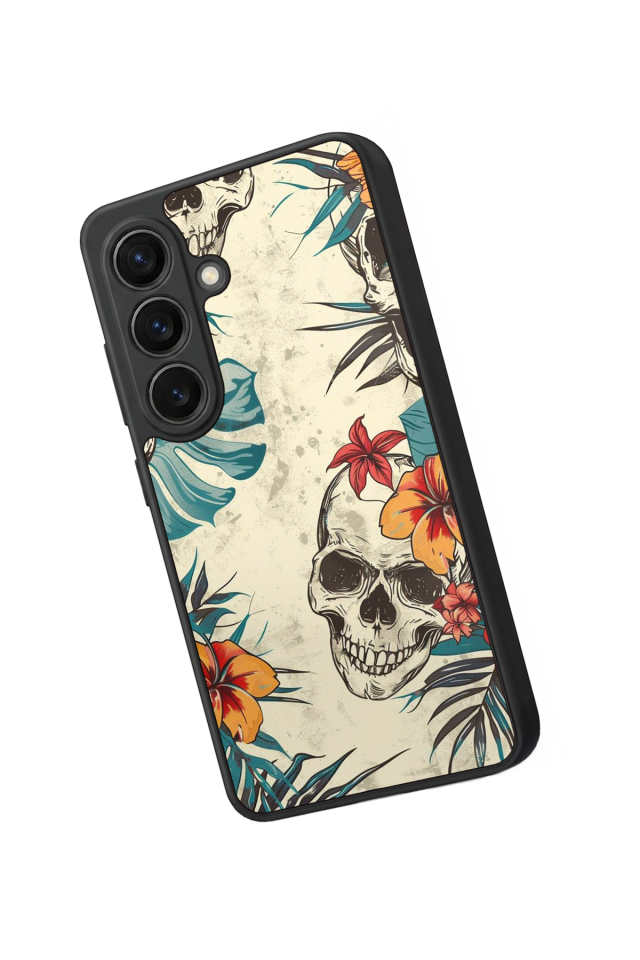 Samsung Galaxy S26 Uyumlu KuruKafa Tasarımlı Glossy Premium Kılıf