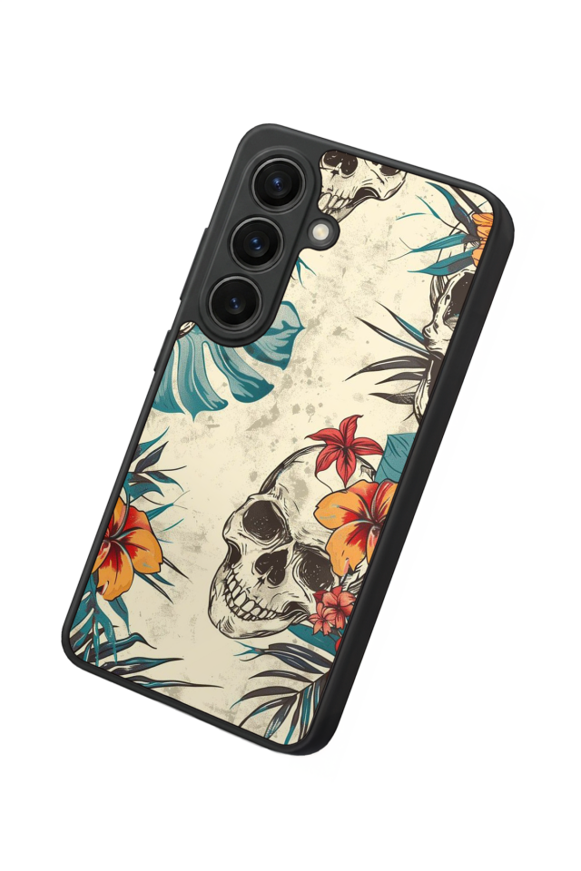 Samsung Galaxy S26 Uyumlu KuruKafa Tasarımlı Glossy Premium Kılıf