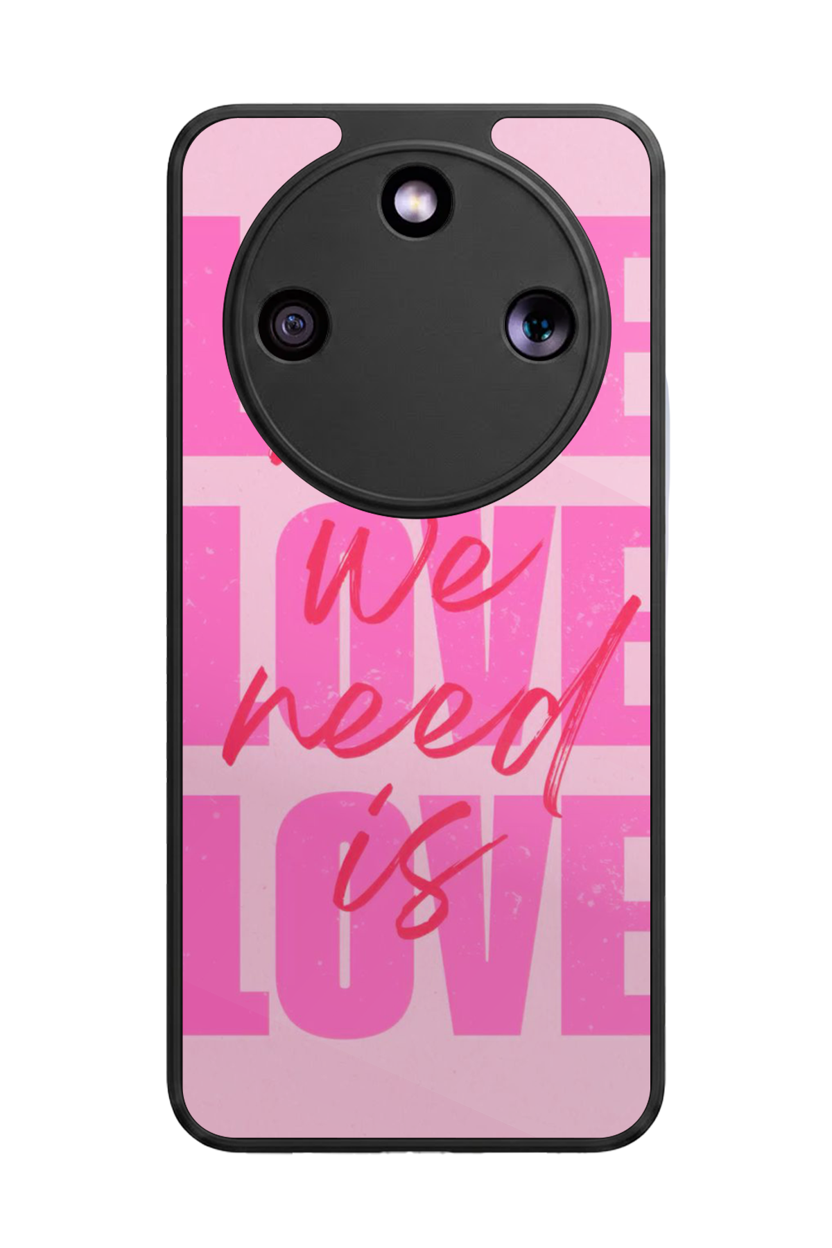 Honor Magic 8 Lite Uyumlu Love Tasarımlı Glossy Premium Kılıf
