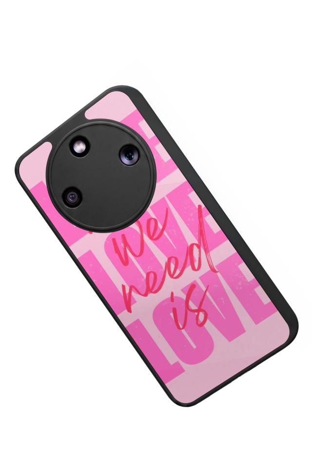 Honor Magic 8 Lite Uyumlu Love Tasarımlı Glossy Premium Kılıf