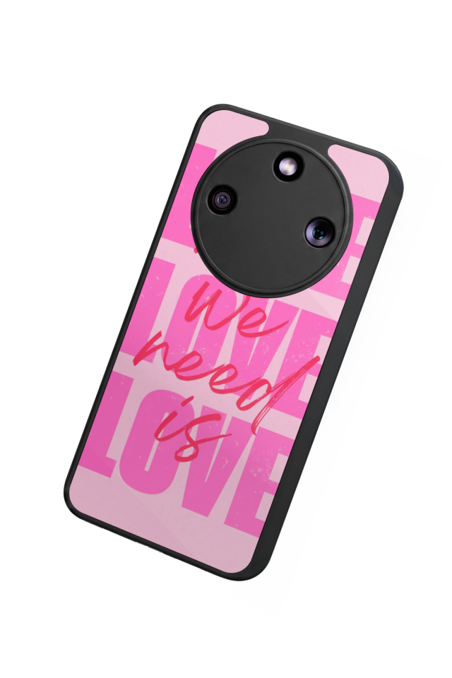 Honor Magic 8 Lite Uyumlu Love Tasarımlı Glossy Premium Kılıf