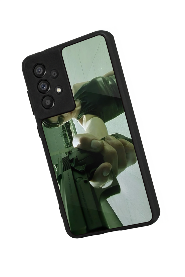 Samsung Galaxy A73 Uyumlu MatriSamsung Galaxy A73 Tasarımlı Glossy Premium Kılıf