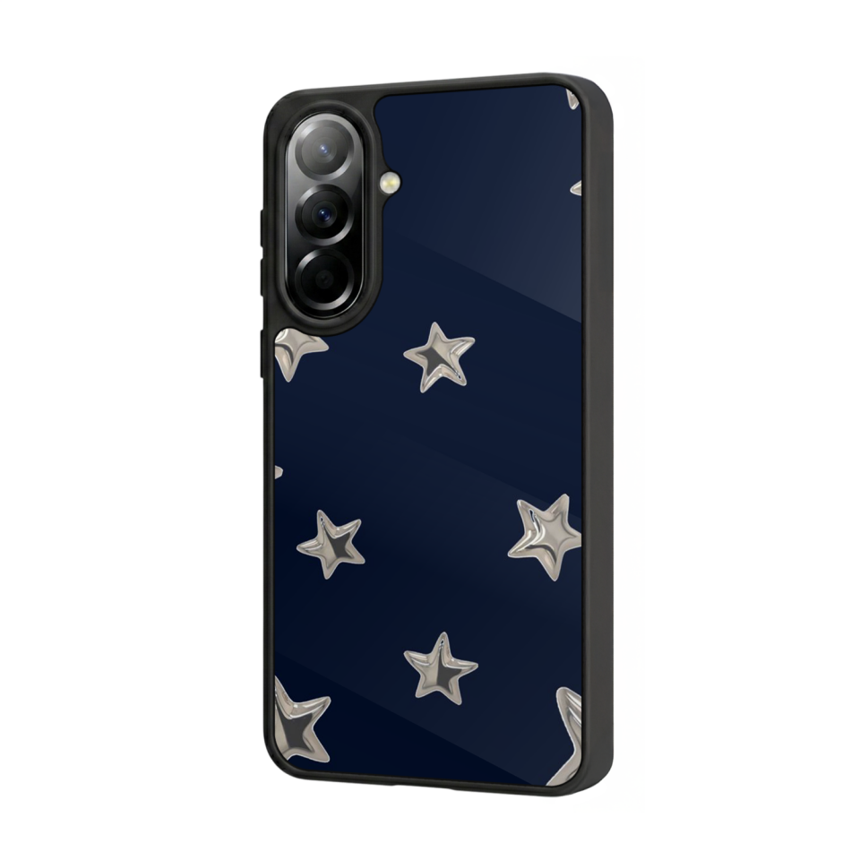 Samsung Galaxy A57 Uyumlu Retro Yildizlar Tasarımlı Glossy Premium Kılıf