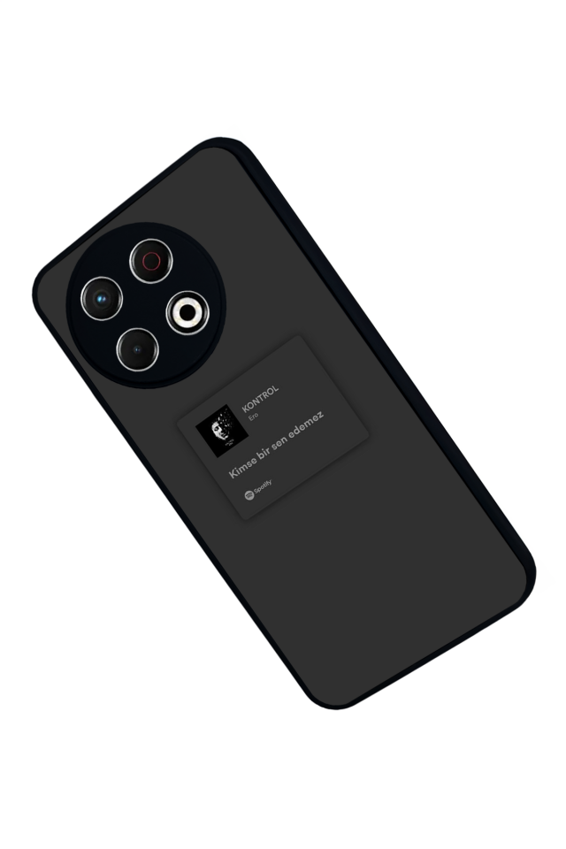 Tecno Spark 30 Pro Uyumlu Sarki Sozleri Tasarımlı Glossy Premium Kılıf