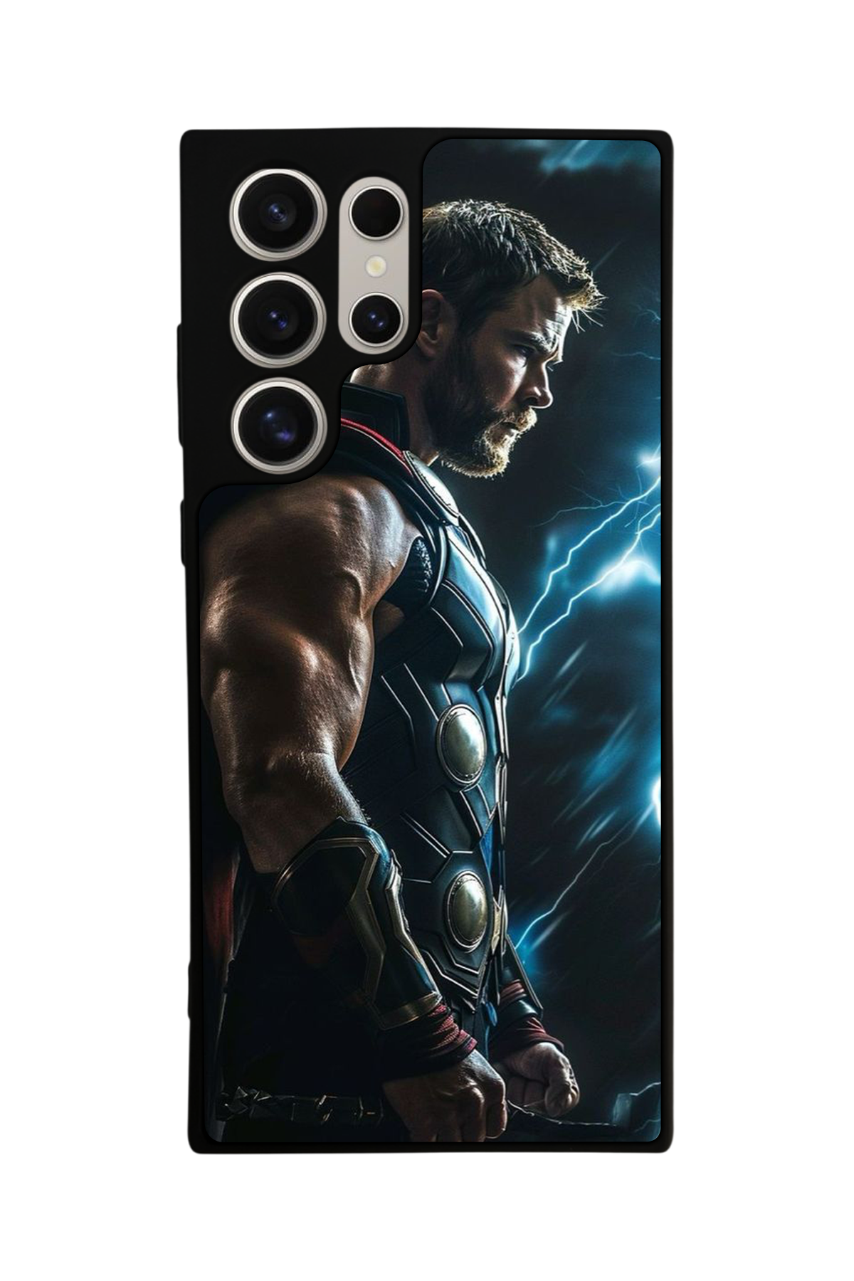 Samsung Galaxy S22 Ultra Uyumlu Thor Tasarımlı Glossy Premium Kılıf