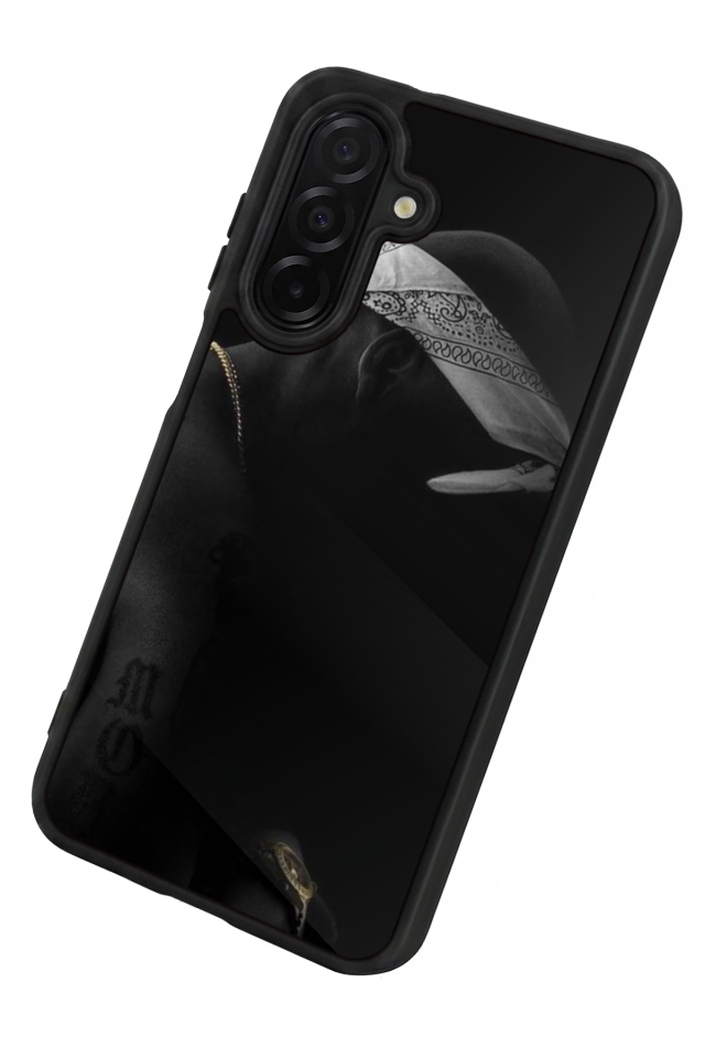 Samsung Galaxy A56 Uyumlu Tupac Tasarımlı Glossy Premium Kılıf