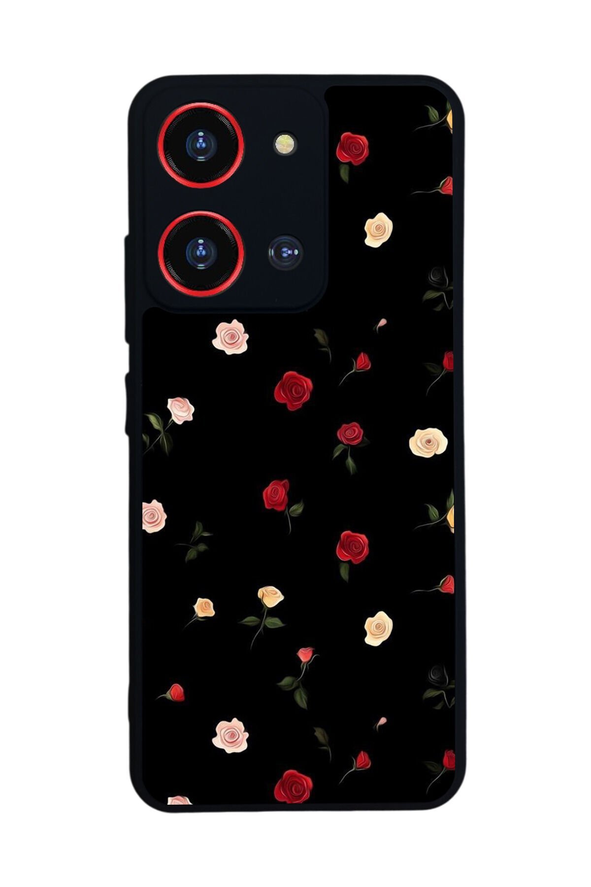 Reeder S19 Max Pro S 108MP Uyumlu Floral Tasarımlı Glossy Premium Kılıf