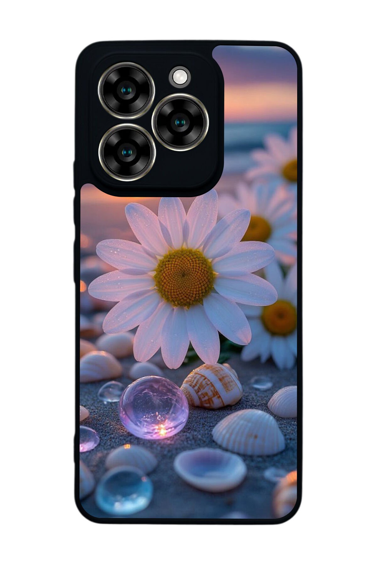 Reeder S919 Uyumlu Cicek Tasarımlı Glossy Premium Kılıf