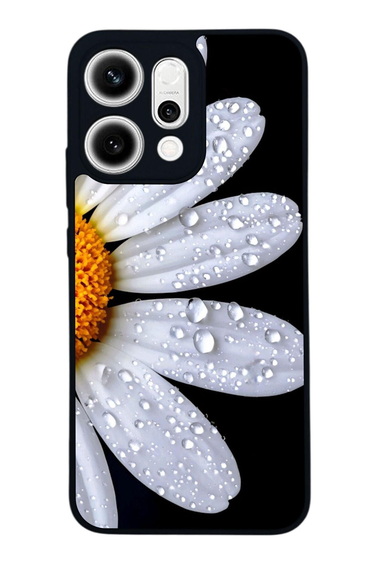 Oppo Reno 14 Uyumlu Cicek Tasarımlı Glossy Premium Kılıf