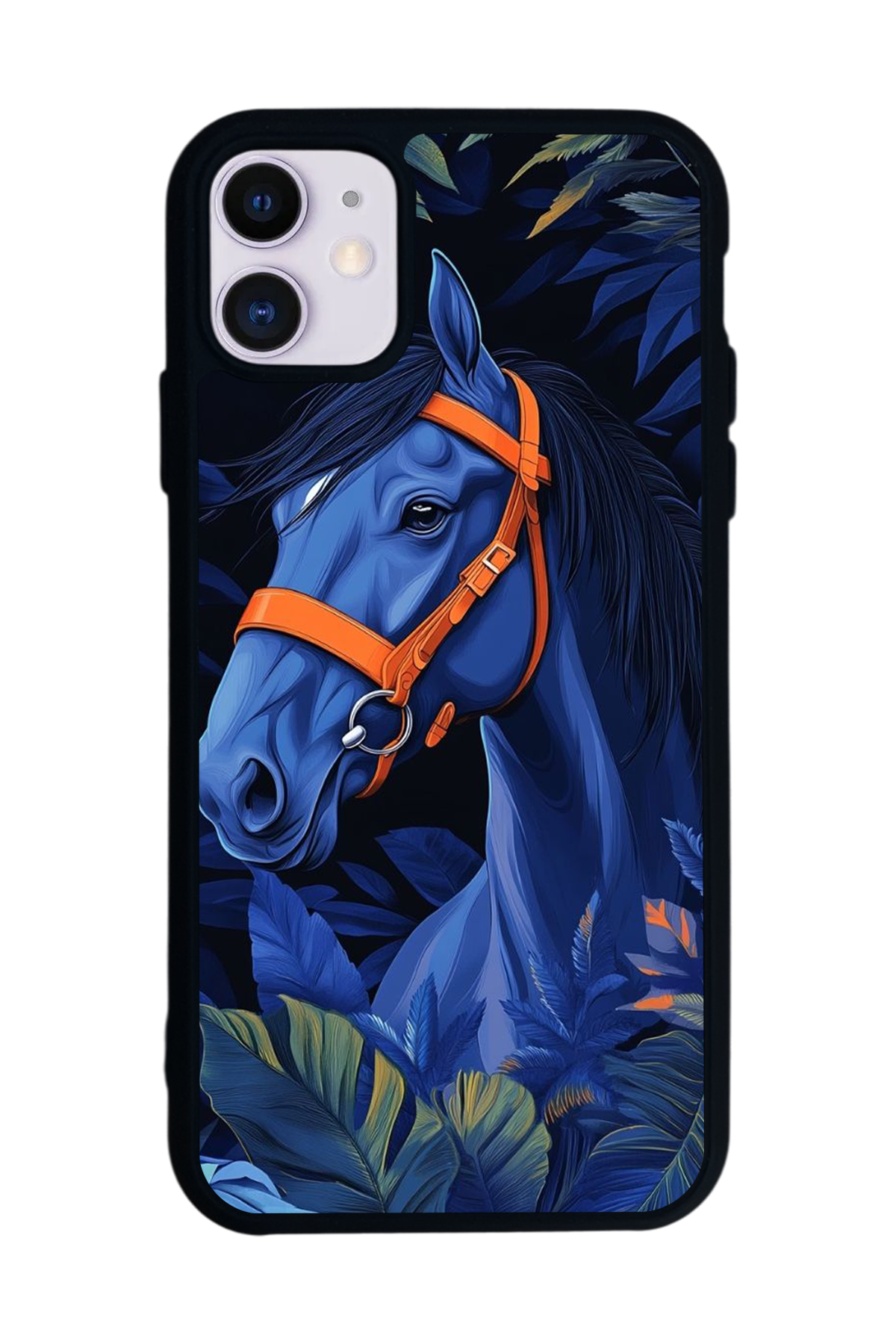 iPhone 11 Uyumlu At Horse Tasarımlı Glossy Premium Kılıf