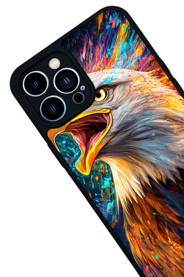 iPhone 13 Pro Max Uyumlu Besiktas Tasarımlı Glossy Premium Kılıf