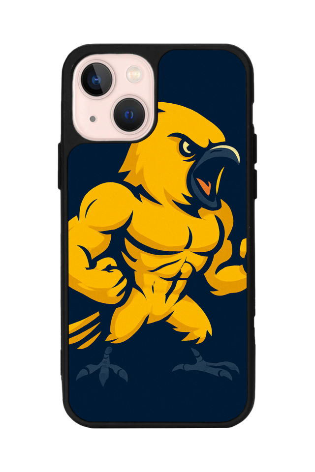 iPhone 14 Plus Uyumlu Fenerbahce Tasarımlı Glossy Premium Kılıf