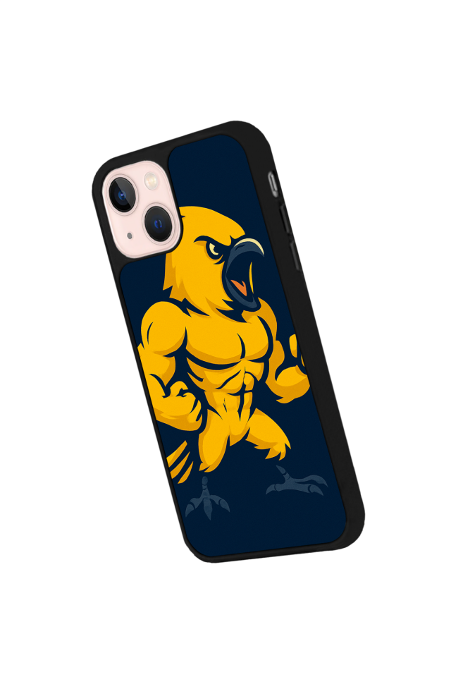 iPhone 14 Plus Uyumlu Fenerbahce Tasarımlı Glossy Premium Kılıf