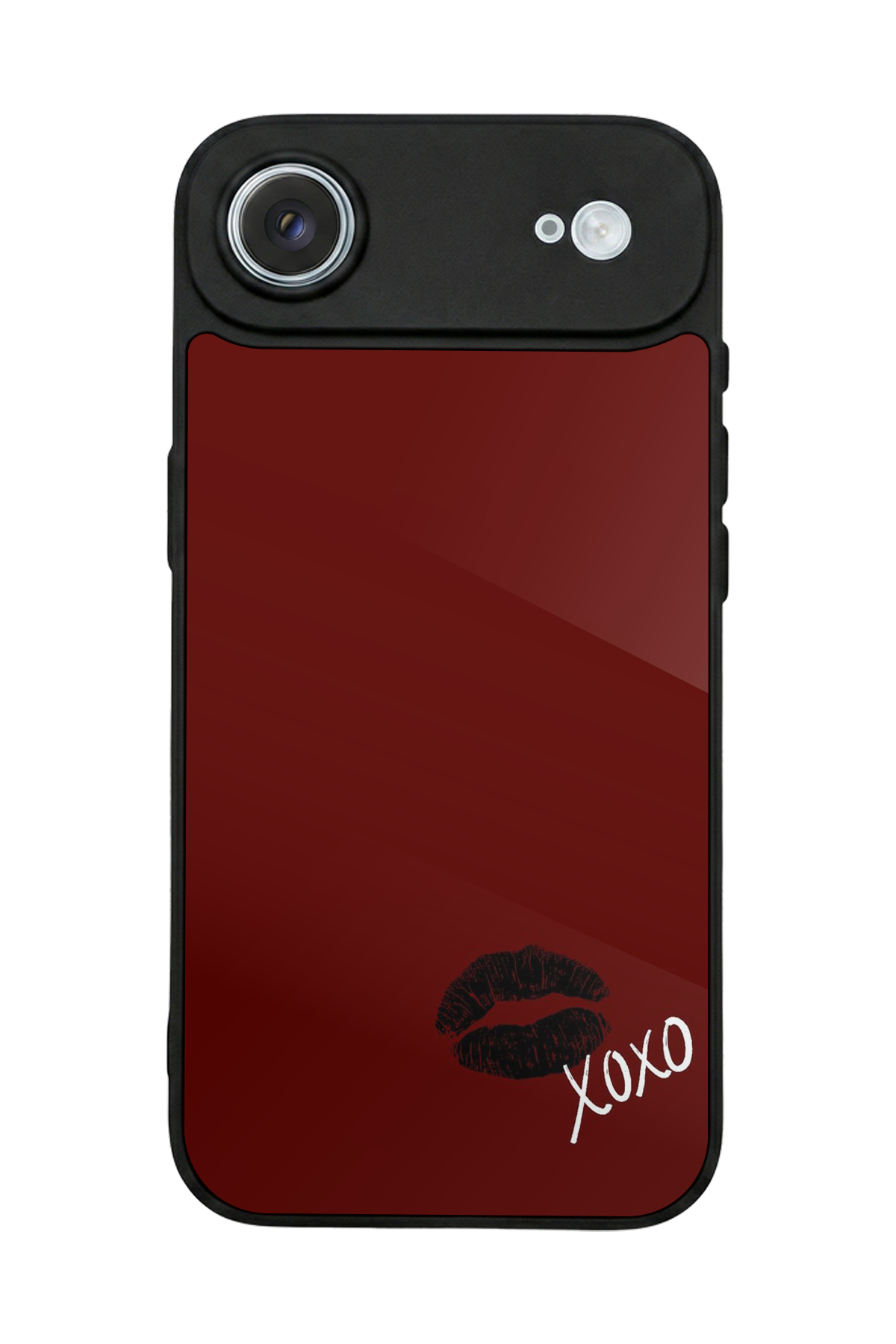 iPhone 17 Air Uyumlu Kalp Love Tasarımlı Glossy Premium Kılıf