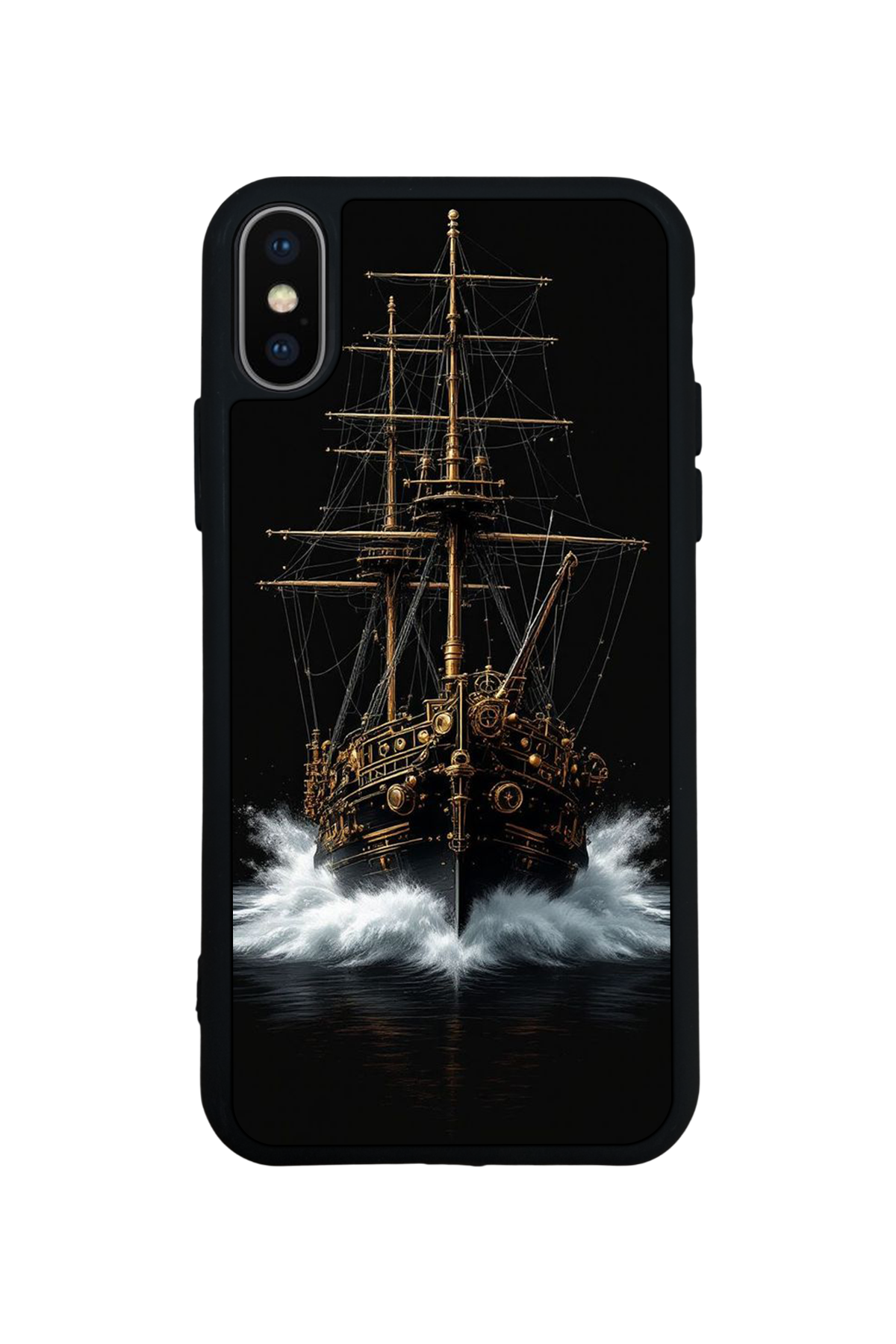 iPhone XS Max Uyumlu Korsan Tasarımlı Glossy Premium Kılıf