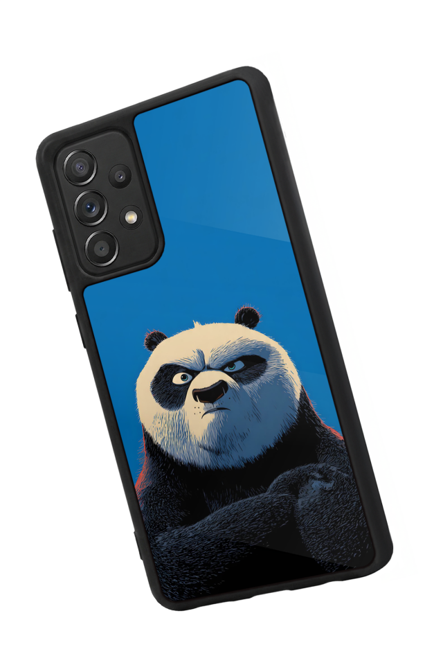 Samsung Galaxy A72 Uyumlu Kung Fu Panda Tasarımlı Glossy Premium Kılıf