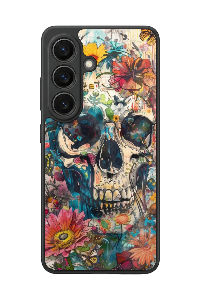 Samsung Galaxy S26 Uyumlu KuruKafa Tasarımlı Glossy Premium Kılıf