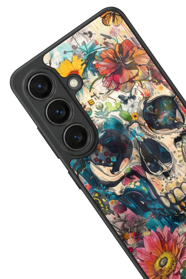 Samsung Galaxy S26 Uyumlu KuruKafa Tasarımlı Glossy Premium Kılıf