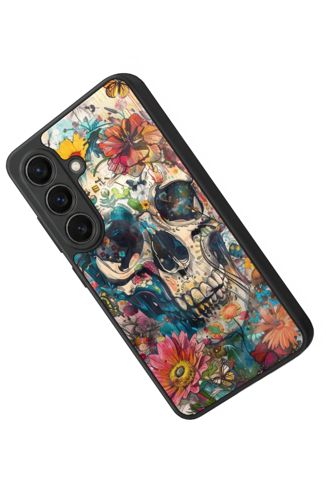 Samsung Galaxy S26 Uyumlu KuruKafa Tasarımlı Glossy Premium Kılıf