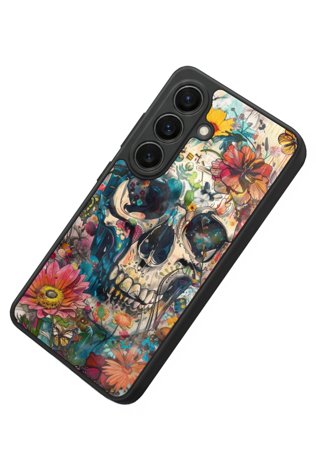 Samsung Galaxy S26 Uyumlu KuruKafa Tasarımlı Glossy Premium Kılıf