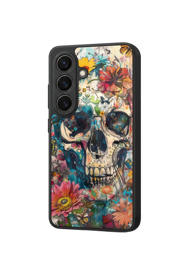 Samsung Galaxy S26 Uyumlu KuruKafa Tasarımlı Glossy Premium Kılıf