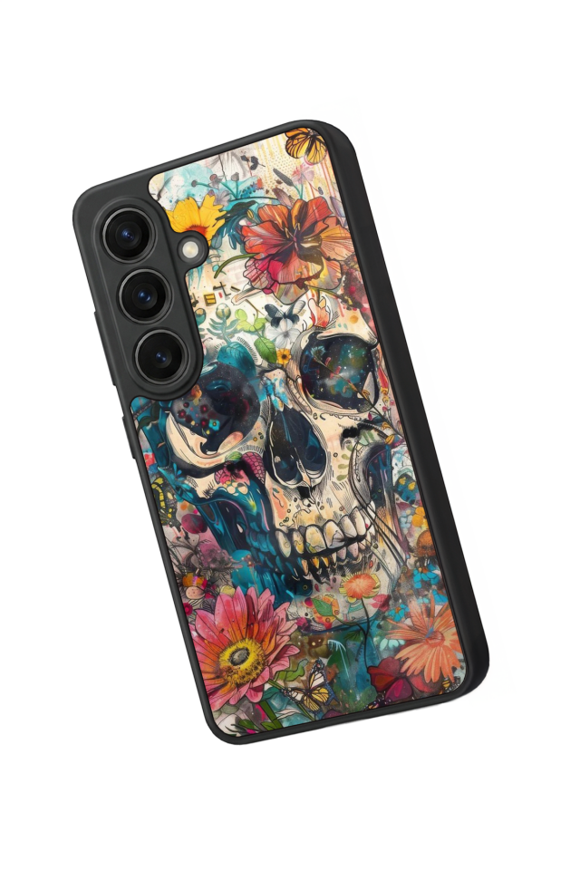 Samsung Galaxy S26 Uyumlu KuruKafa Tasarımlı Glossy Premium Kılıf