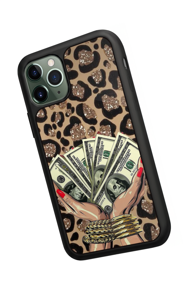iPhone 11 Pro Max Uyumlu Para Tasarımlı Glossy Premium Kılıf