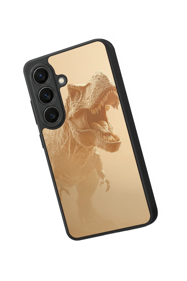 Samsung Galaxy S26 Uyumlu Dinazor Tasarımlı Glossy Premium Kılıf