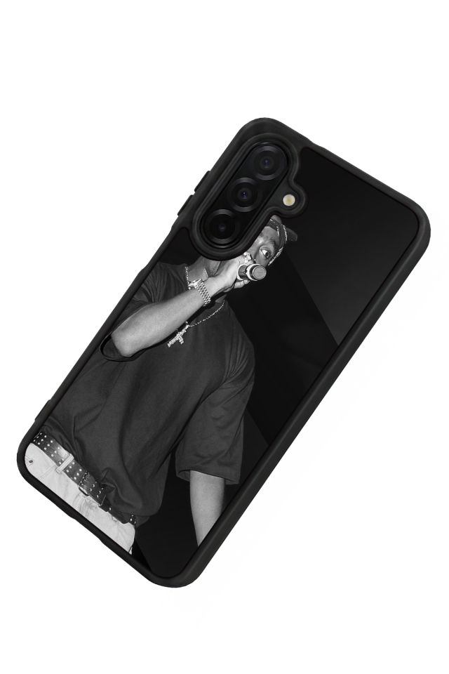 Samsung Galaxy A56 Uyumlu Tupac Tasarımlı Glossy Premium Kılıf