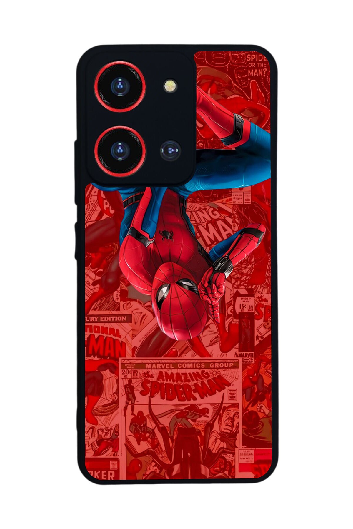 Reeder S19 Max Pro S 108MP Uyumlu Spider Man ( Örümcek Adam ) Tasarımlı Glossy Premium Kılıf