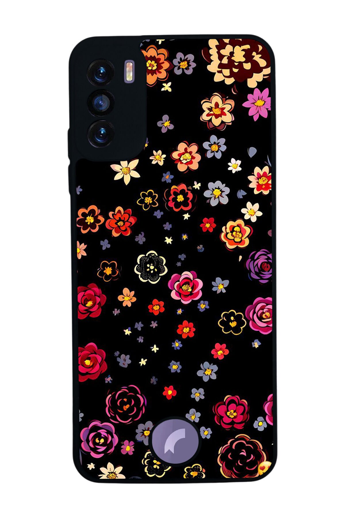 Reeder S19 Max Pro S Uyumlu Floral Tasarımlı Glossy Premium Kılıf