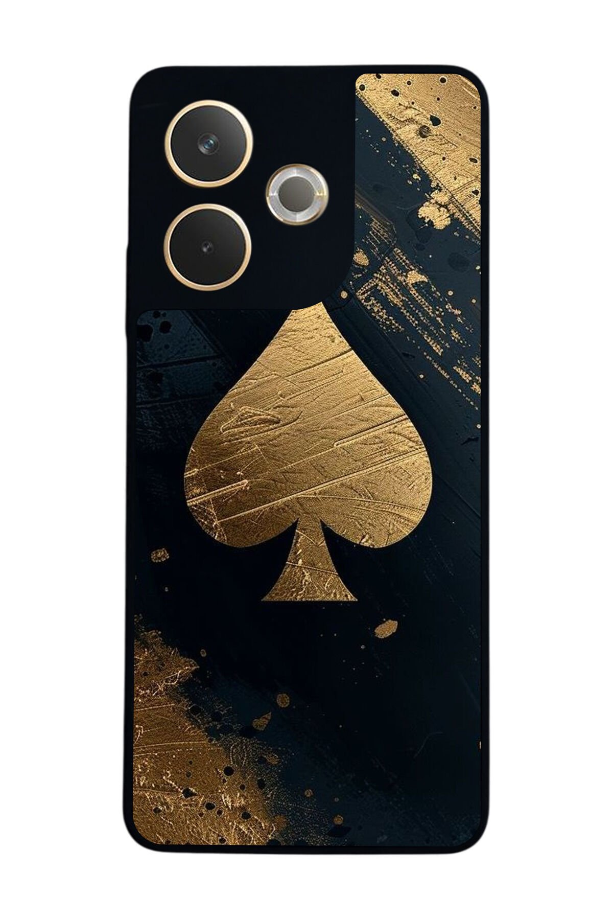 Oppo A5 Pro Uyumlu Kart Tasarımlı Glossy Premium Kılıf