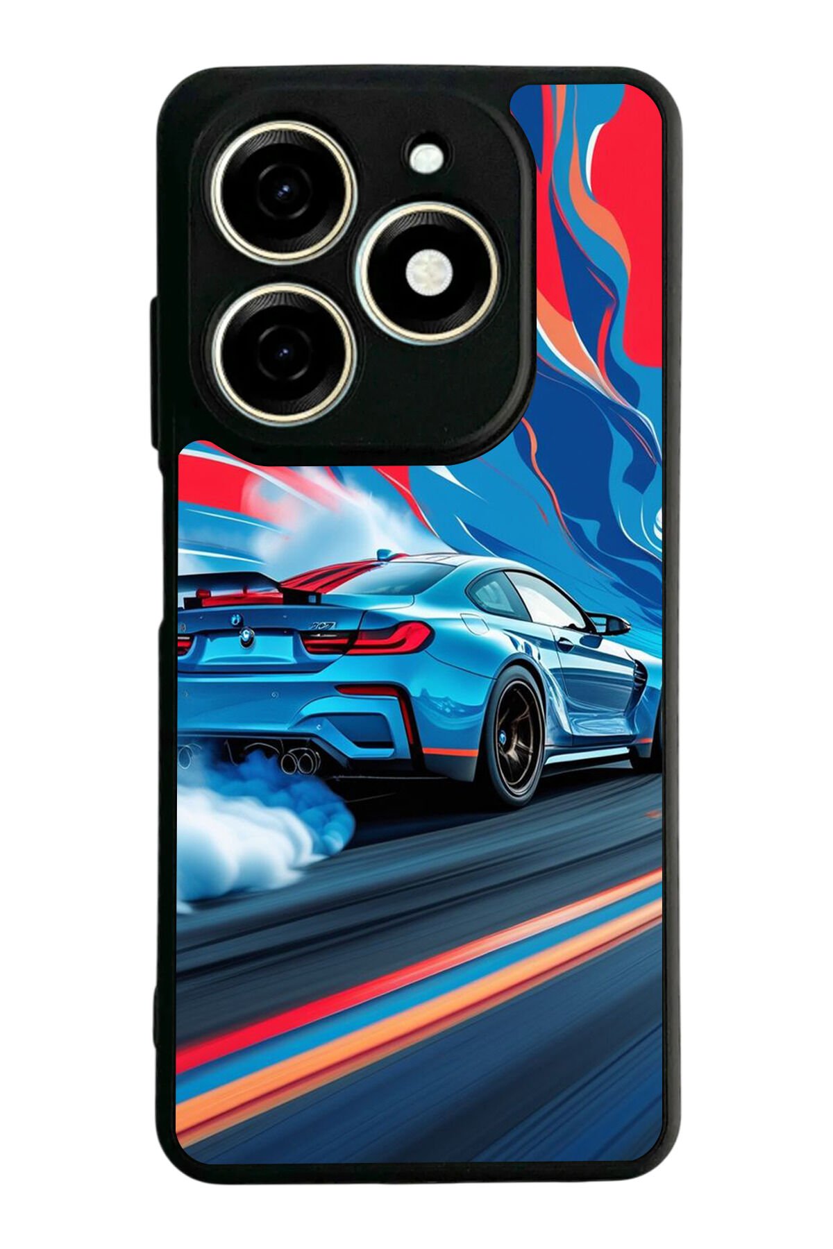 Tecno Spark 20/20C Uyumlu BMW Tasarımlı Glossy Premium Kılıf