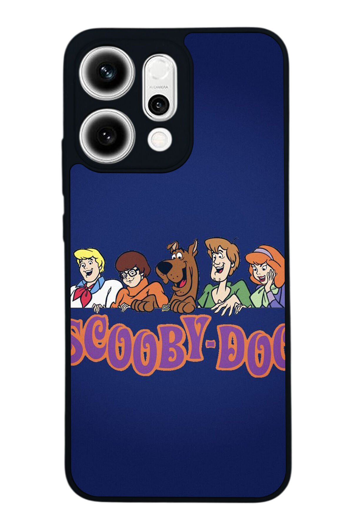 Oppo Reno 14 Uyumlu Scooby Doo Tasarımlı Glossy Premium Kılıf