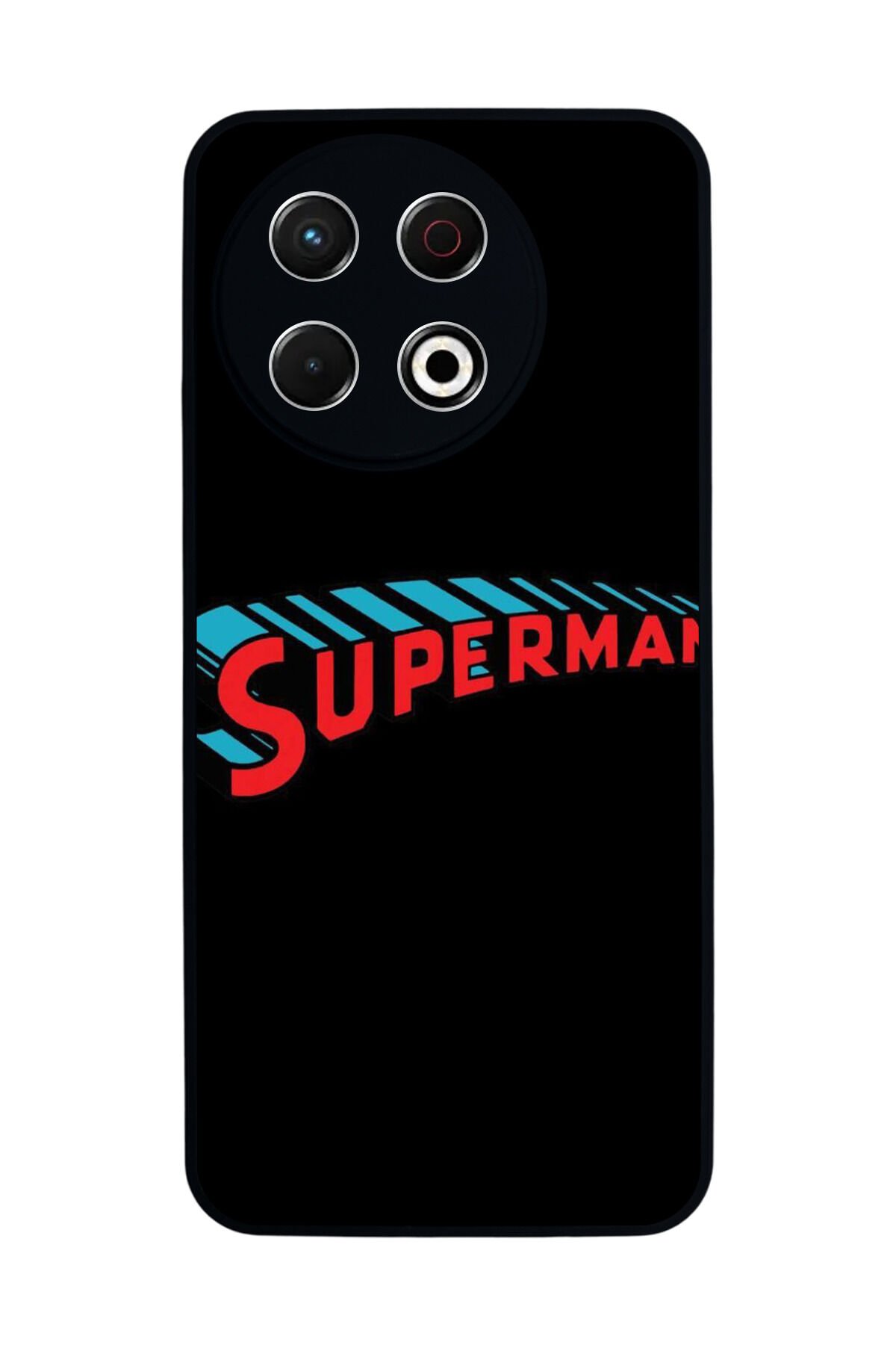 Tecno Spark 30 Pro Uyumlu Superman Tasarımlı Glossy Premium Kılıf