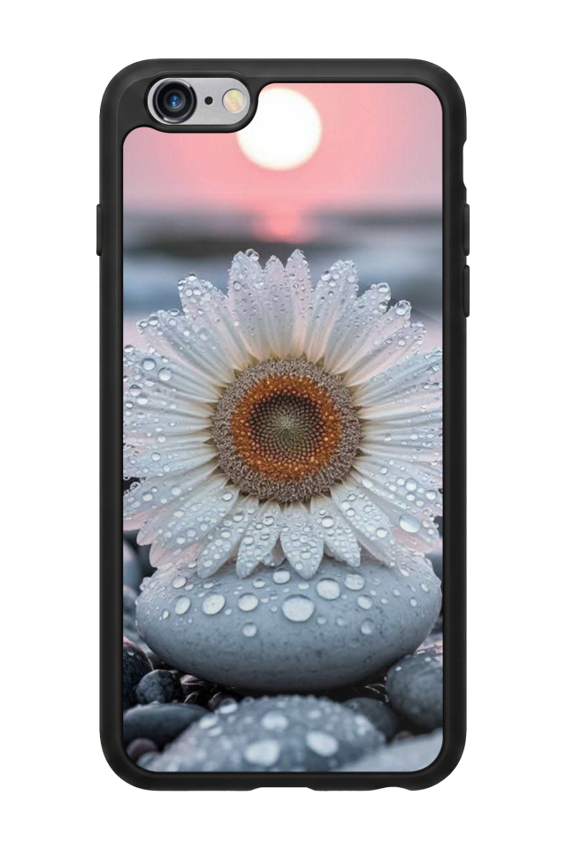 iPhone 6s Plus Uyumlu Cicek Tasarımlı Glossy Premium Kılıf