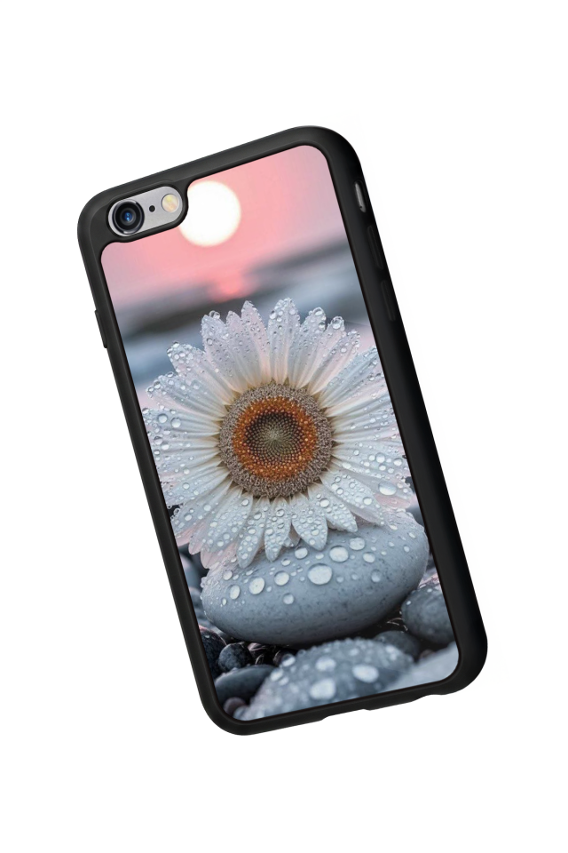 iPhone 6s Plus Uyumlu Cicek Tasarımlı Glossy Premium Kılıf