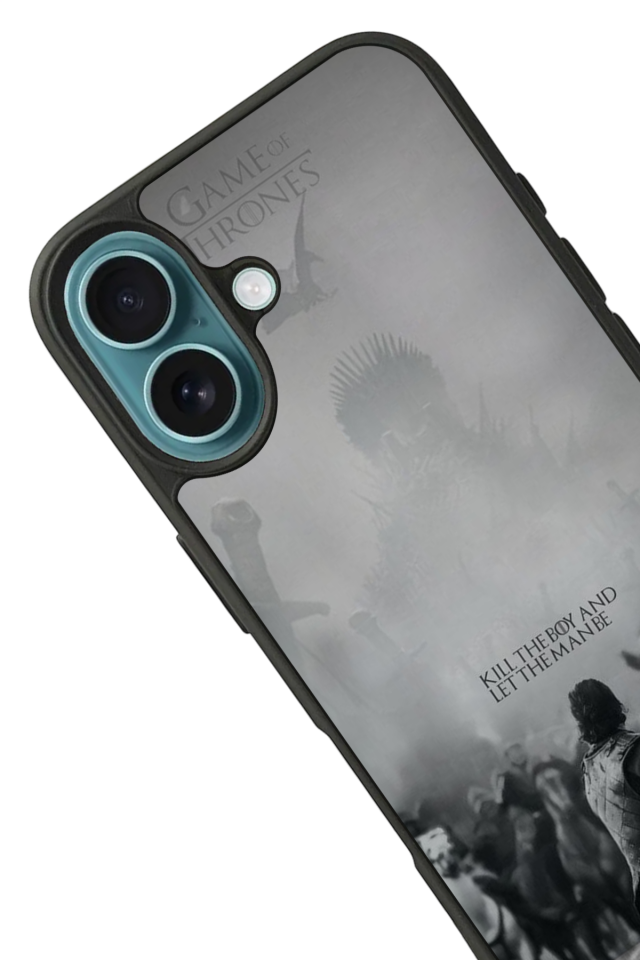 iPhone 16 Uyumlu GameOfThrones Tasarımlı Glossy Premium Kılıf