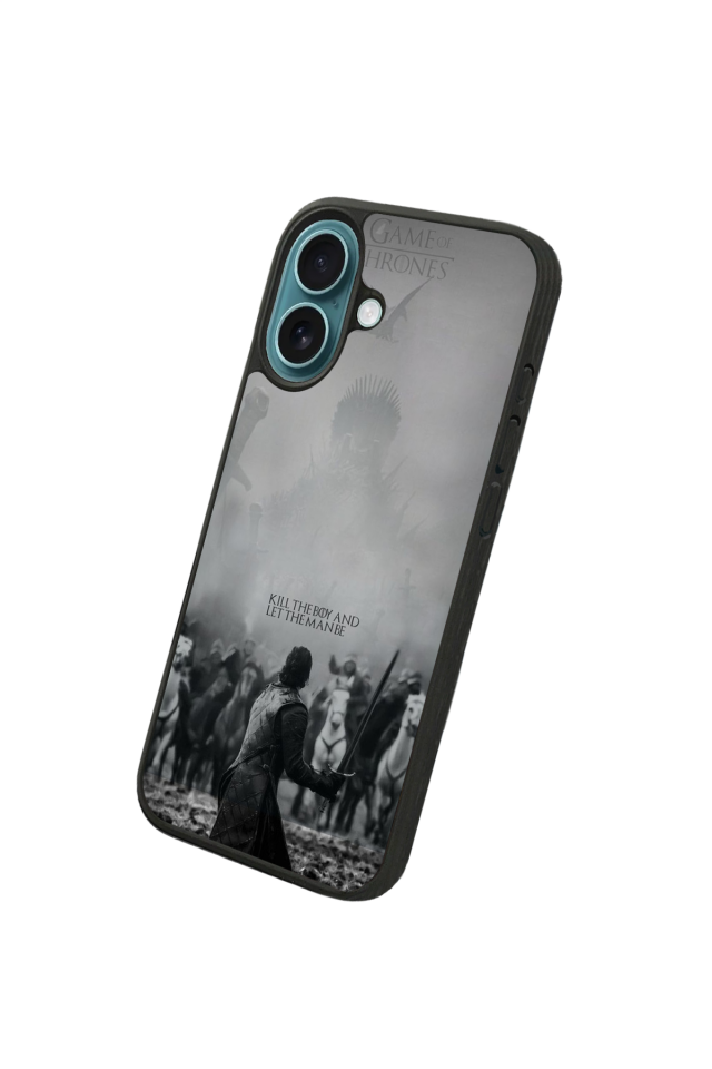 iPhone 16 Uyumlu GameOfThrones Tasarımlı Glossy Premium Kılıf