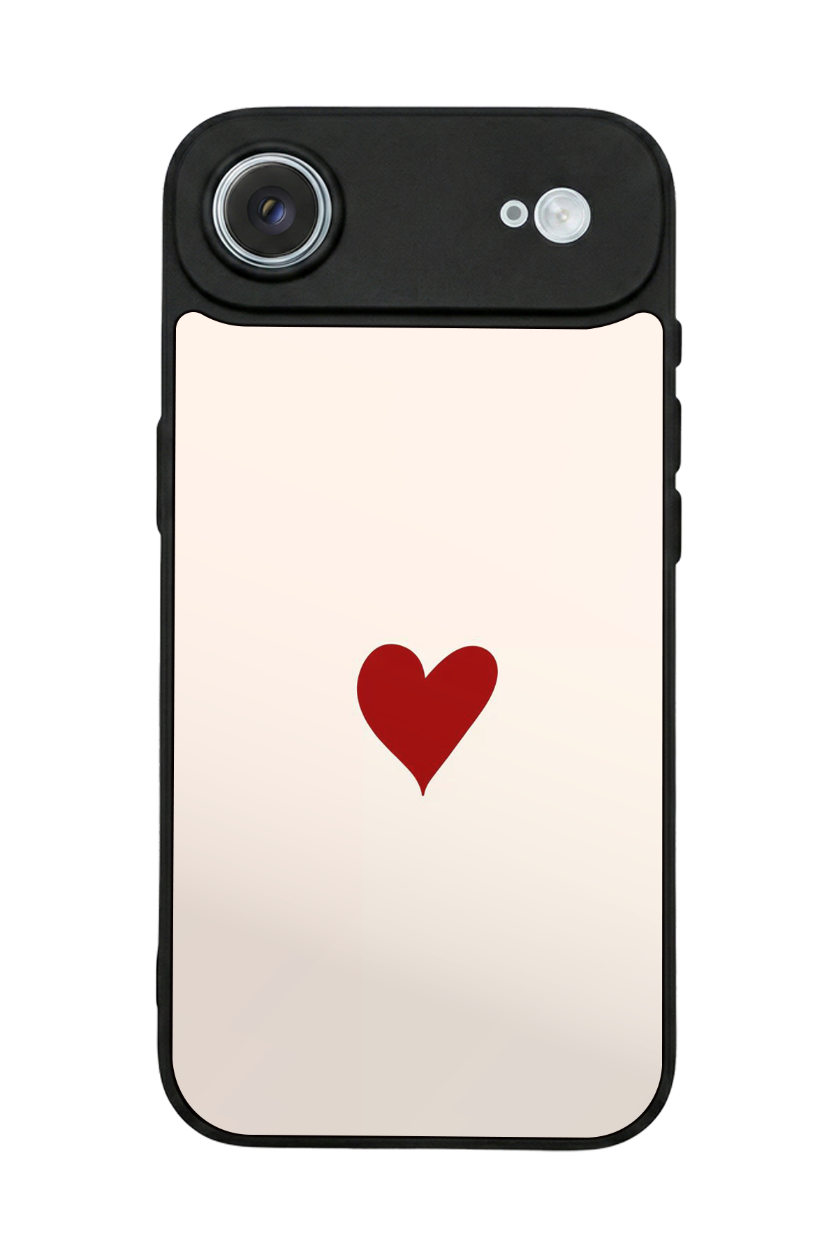 iPhone 17 Air Uyumlu Kalp Love Tasarımlı Glossy Premium Kılıf