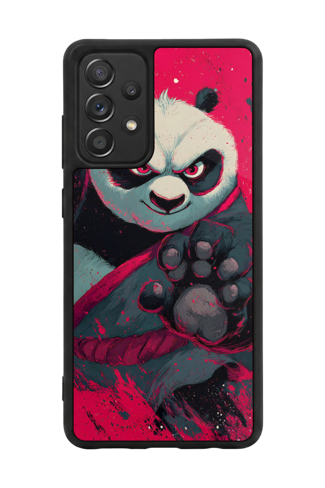Samsung Galaxy A72 Uyumlu Kung Fu Panda Tasarımlı Glossy Premium Kılıf