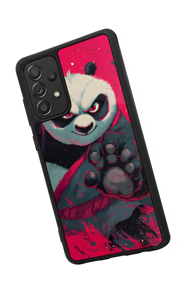 Samsung Galaxy A72 Uyumlu Kung Fu Panda Tasarımlı Glossy Premium Kılıf