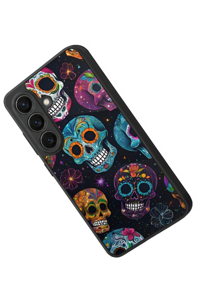 Samsung Galaxy S26 Uyumlu KuruKafa Tasarımlı Glossy Premium Kılıf