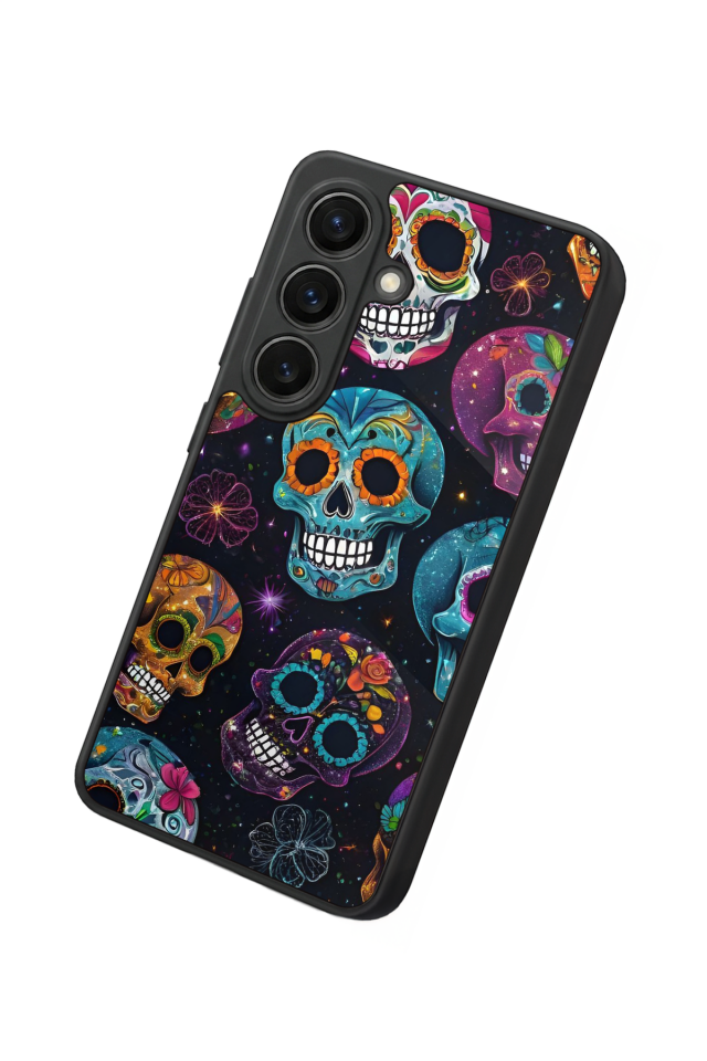 Samsung Galaxy S26 Uyumlu KuruKafa Tasarımlı Glossy Premium Kılıf