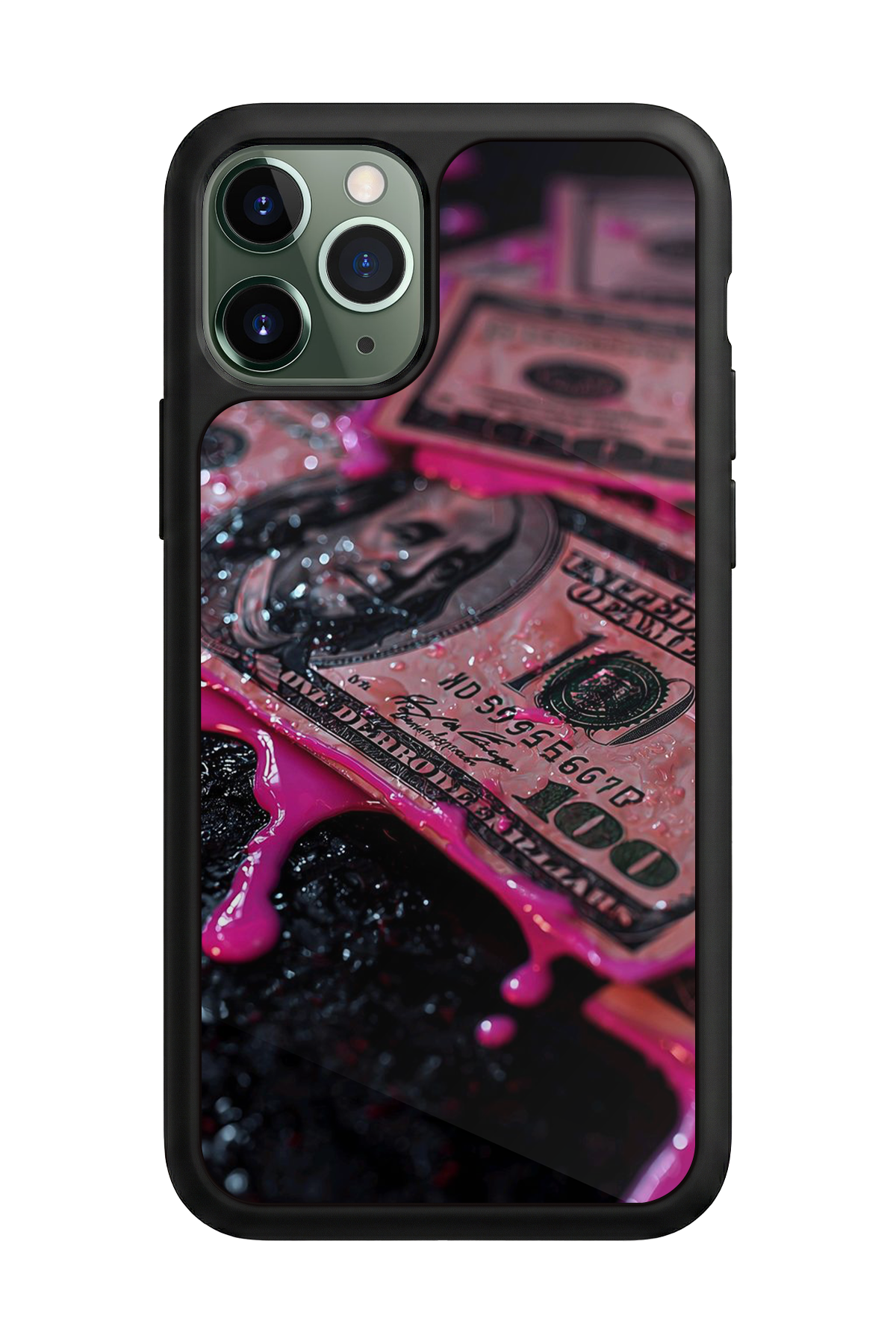 iPhone 11 Pro Max Uyumlu Para Tasarımlı Glossy Premium Kılıf