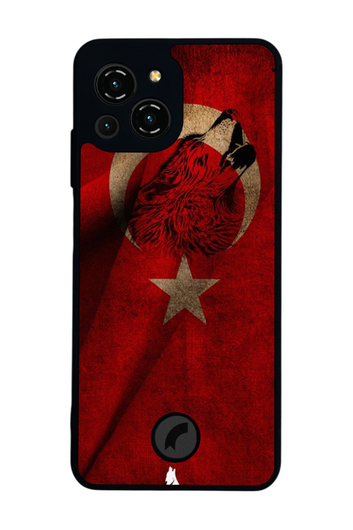 Reeder S23 Pro Max Uyumlu TurkBayragi Tasarımlı Glossy Premium Kılıf