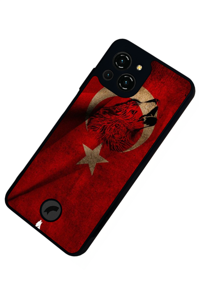 Reeder S23 Pro Max Uyumlu TurkBayragi Tasarımlı Glossy Premium Kılıf