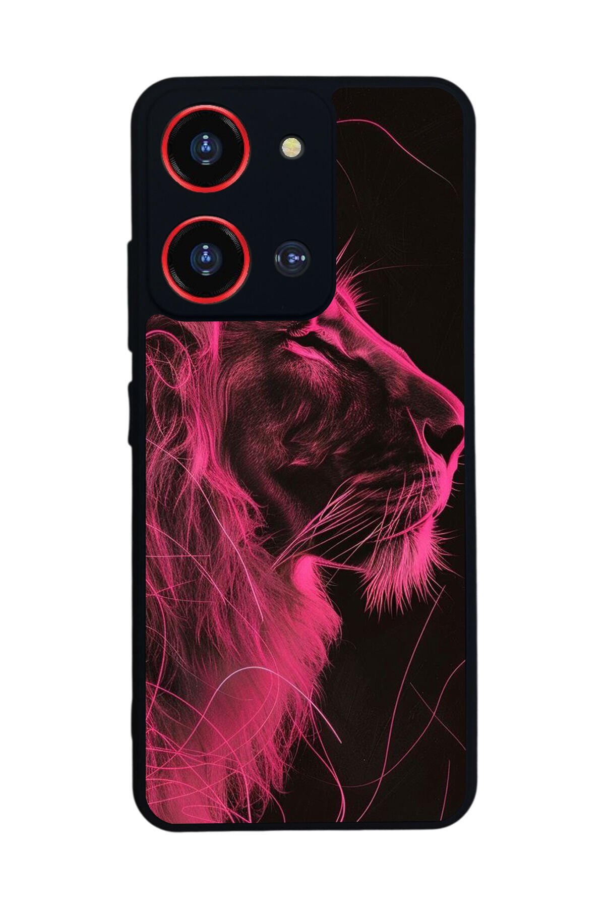 Reeder S19 Max Pro S 108MP Uyumlu Aslan Tasarımlı Glossy Premium Kılıf