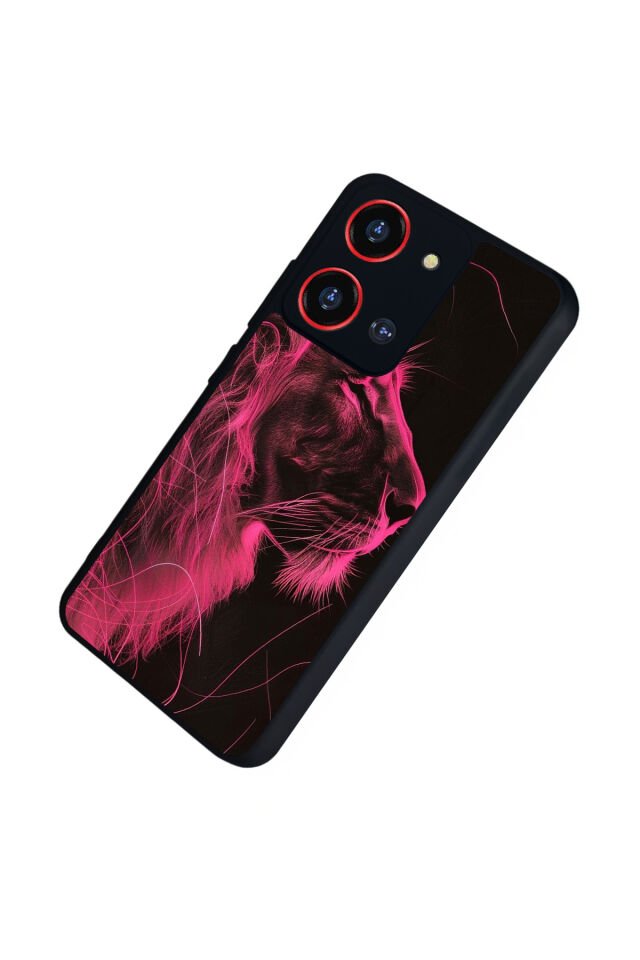 Reeder S19 Max Pro S 108MP Uyumlu Aslan Tasarımlı Glossy Premium Kılıf