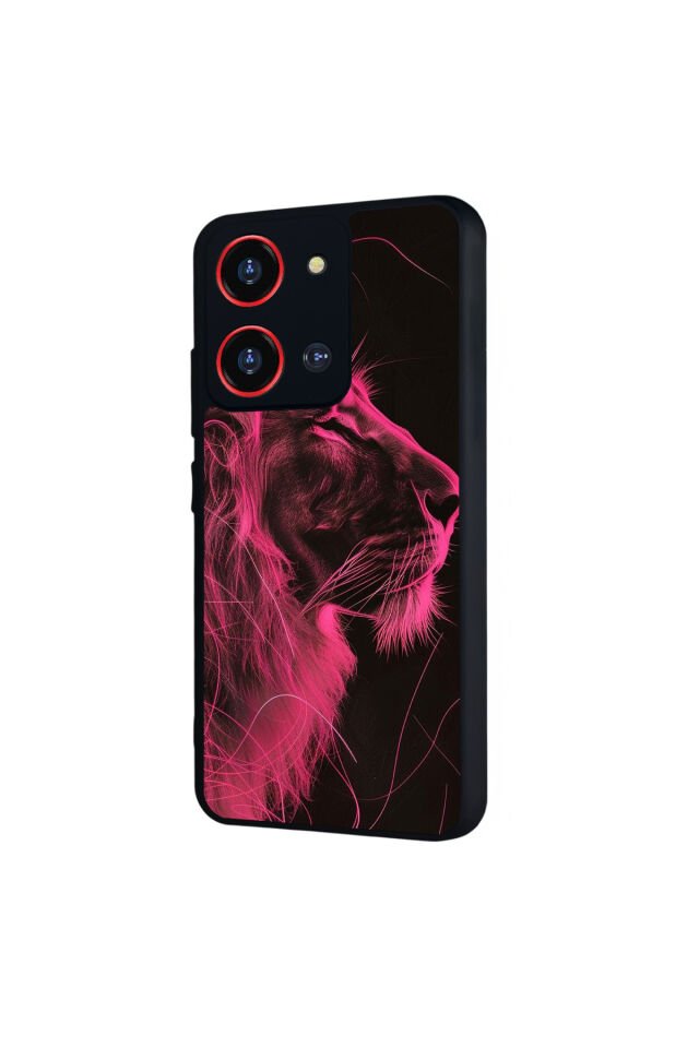 Reeder S19 Max Pro S 108MP Uyumlu Aslan Tasarımlı Glossy Premium Kılıf